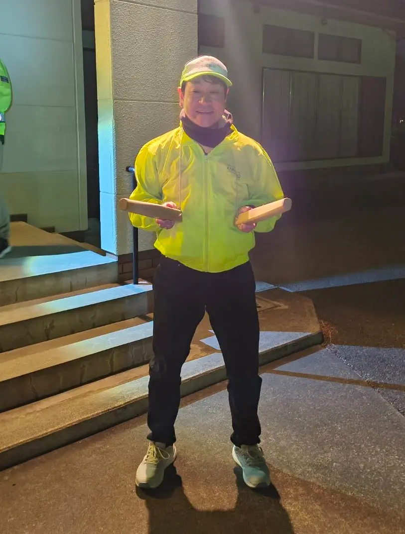 はたえまさのり(波多江雅典)の防犯パトロール写真